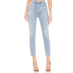 Agolde Jeans Nico High Rise Slim Fit Embark Size 28